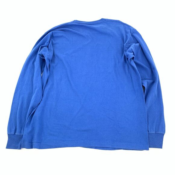 Vintage 1993 Hear No Evil Long Sleeve Horror Movie Promo T-Shirt XL Adult Blue - Picture 2 of 8